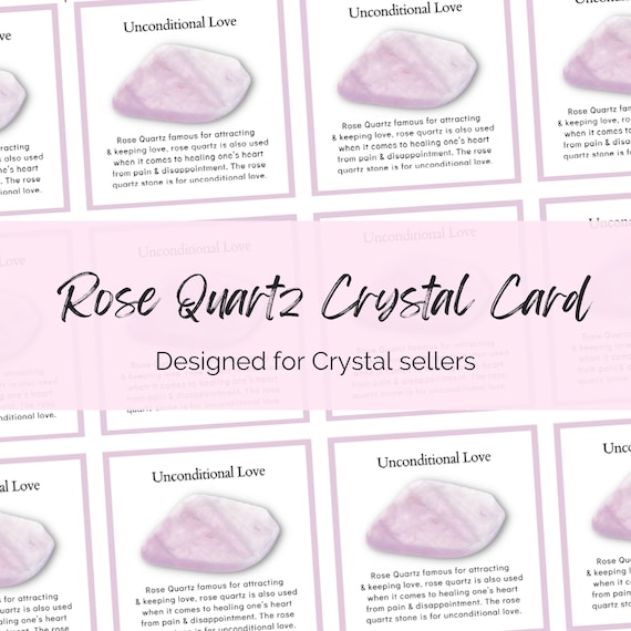 Rose quartz info discount