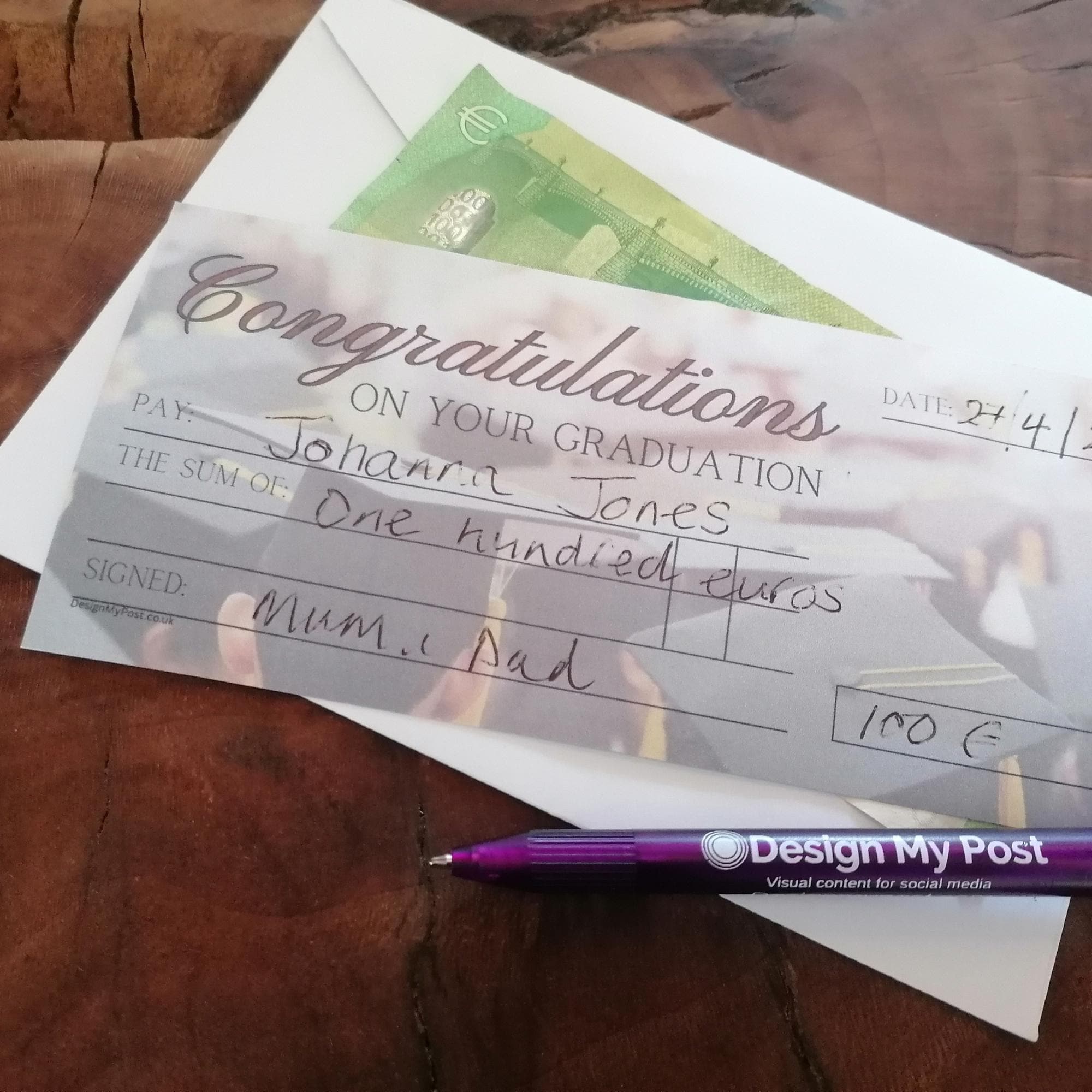 Graduation Cheque 3 Graduation Cheques. Printable Gifting Blank Check. Congratulations ...