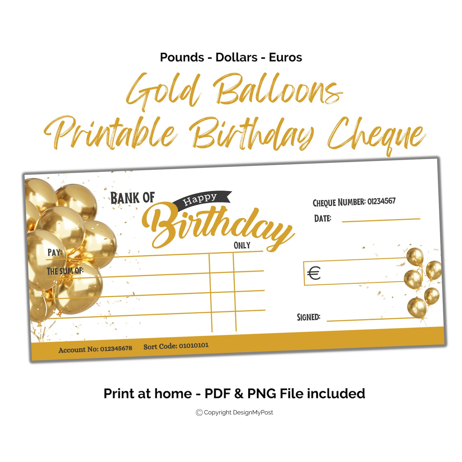 Printable Birthday Cheque Gift Cheque Template With Gold Balloons printable-birthday-cheque-gift-cheque-template-with-gold-balloons