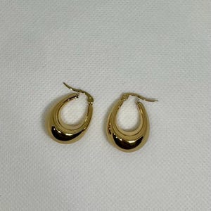 Small Gold Hoop Earrings