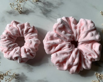 Minky Scrunchie | Soft und Fluffy - Medium und XXL | Fleece | Chouchou | Handgemacht in Deutschland