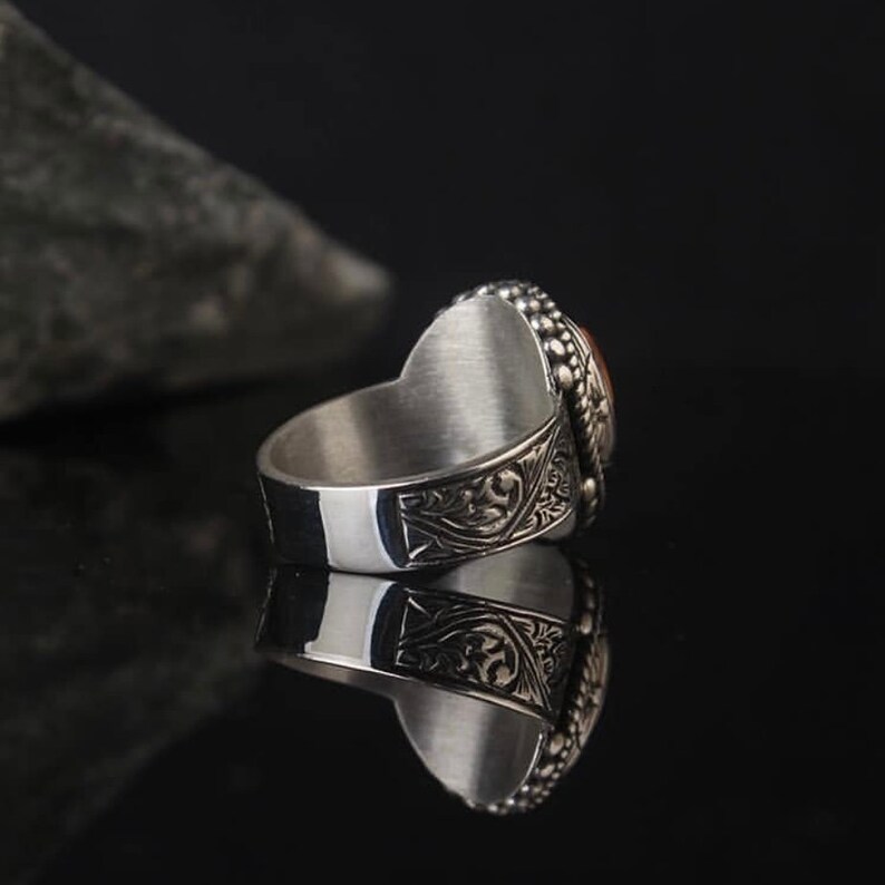 Lucifer Morningstar Unique Man Ring Minimal Rings for Men - Etsy