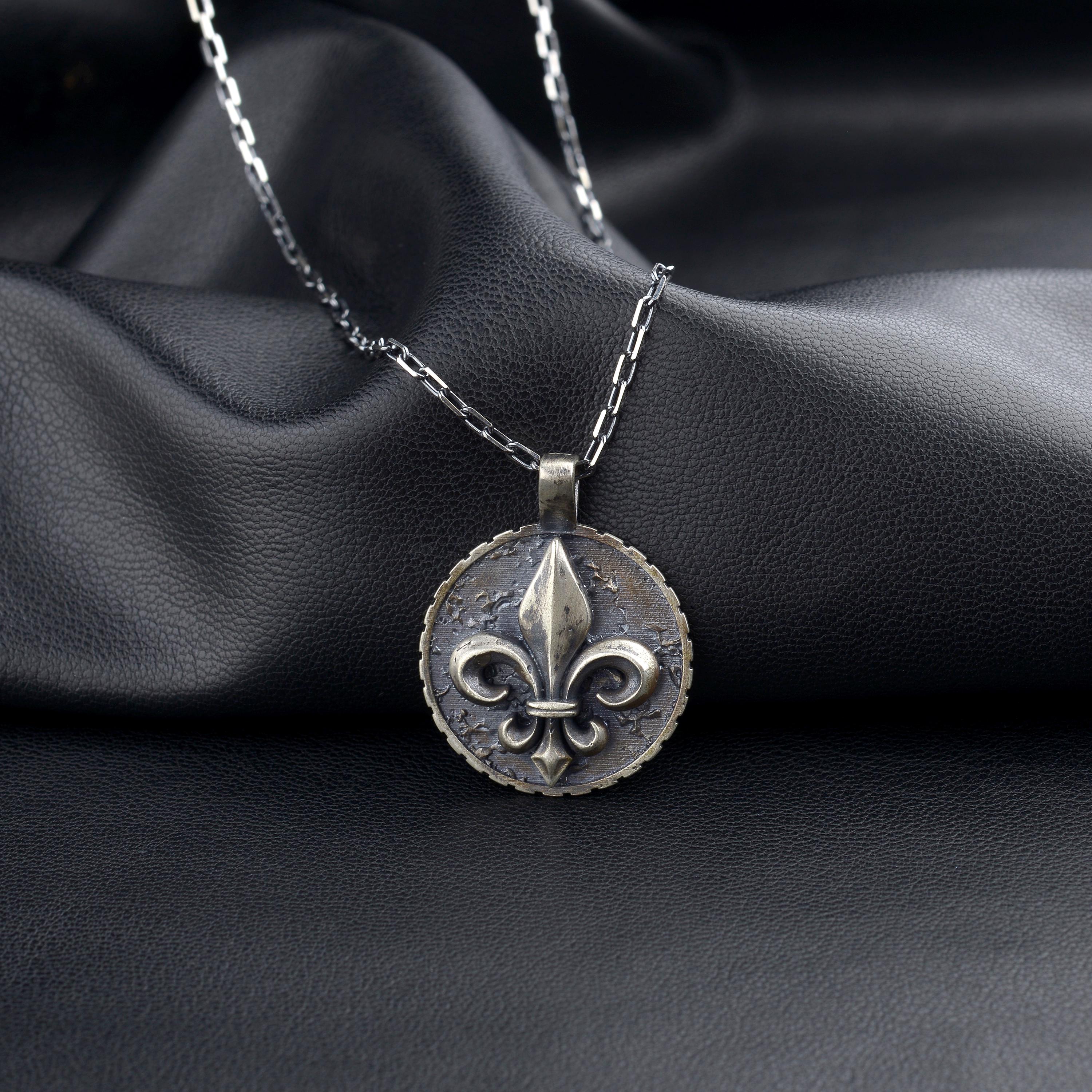 Fleur De Lis Manchetknopen Dasspeld Reversspeld Geschenkset