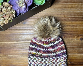 Malabrigo Merino Wool Knit Hat