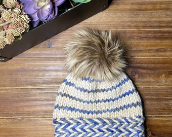 Malabrigo Merino Wool Knit Hat