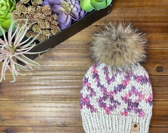 Malabrigo Merino Wool Knit Hat