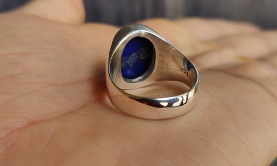 Anello Artigianale In Argento 925 Con Pietre Dure Naturali – Agata, Quarzo Rosa, Granato E Lapislazzuli – Gioiello Boho Elegante Per Donna - 2