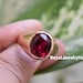 Ruby Ring, Mens Ring, Women Ring, 925 Solid Sterling Silver Ring, 22k Gold fill, Birthstone Ring, Red Ruby Ring, Gemstone Ring, Gift Ring 