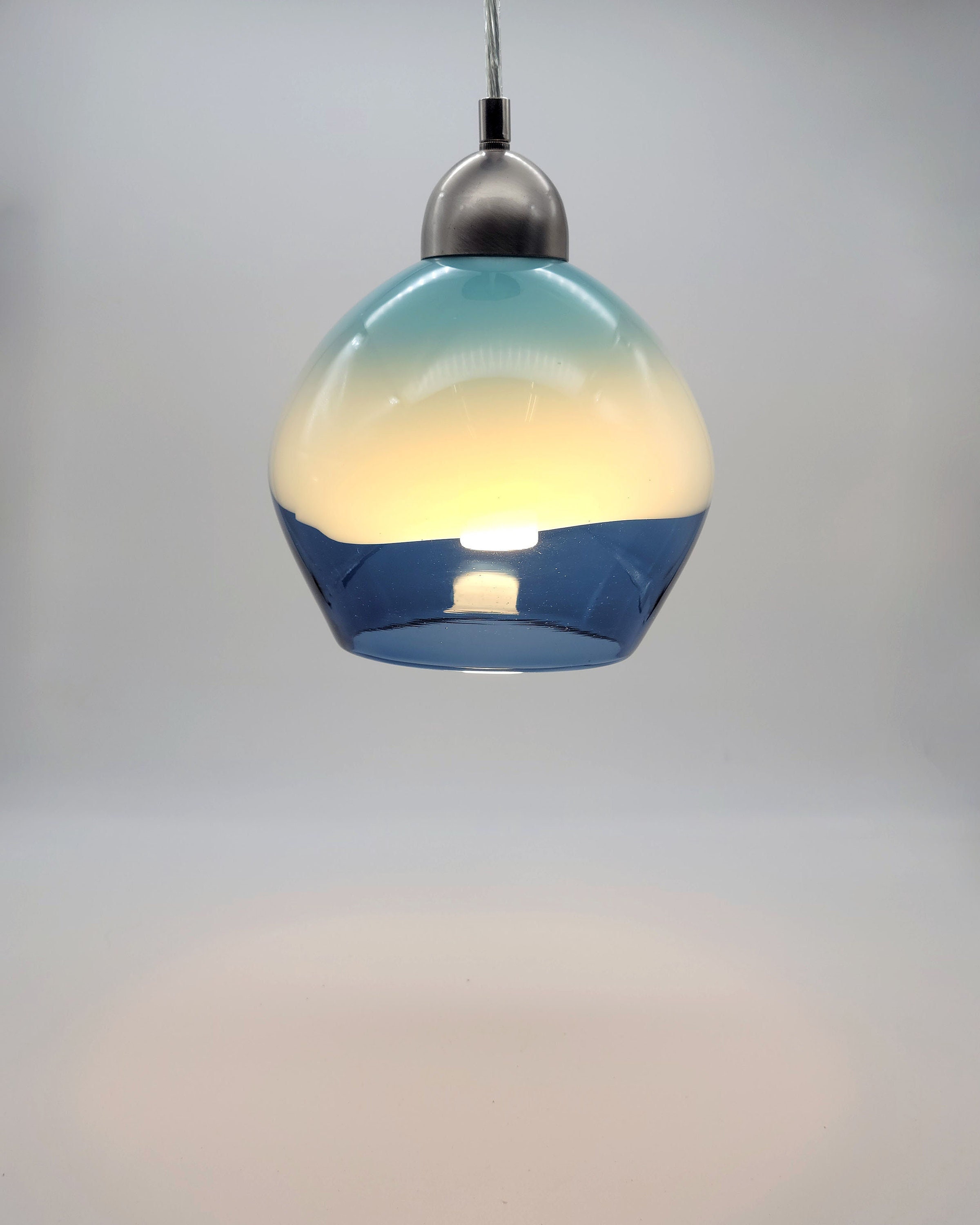 Blown Glass Pendant Light 