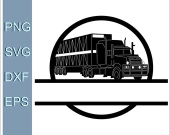 Download Truck Monogram Svg Etsy