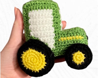 Crochet Tractor Pattern DIGITAL Download