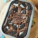 Happy Anniversary gift brownie box, wedding present for husband wife, boyfriend girlfriend gifts, wedding anniversary daughter son her him 