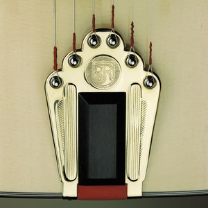 Dell Arte Selmer Maccaferri DR tailpiece Polished Brass