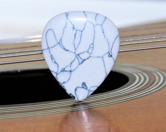 Buy one get one free, your choice- Tone-Master MN041 Standard Howlite Stone Guitar Pick