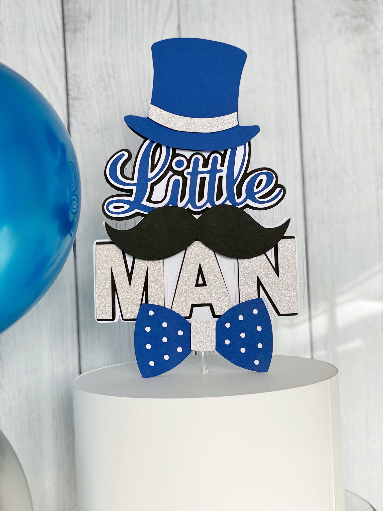 Little Man Little Man Cake Topper Boy Birthday Boy Cake - Etsy