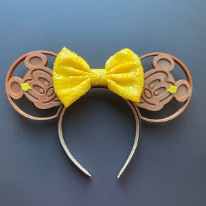 Mickey Waffle Disney themed snack ears 3D Printed