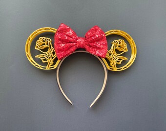 Enchanted Rose 3D Printed Ears