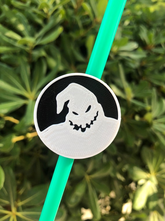 Disney Oogie Boogie Nightmare Before Christmas Halloween Magical Straw  Topper Straw Buddy Straw Charm