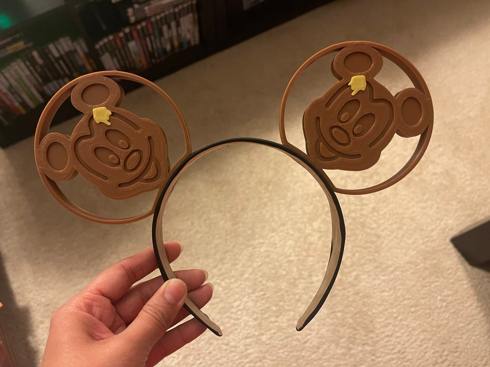Mickey Waffle Disney Themed Snack Ears 3D Printed Etsy