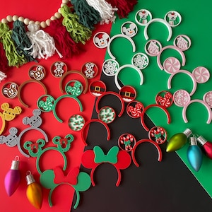 Christmas Holiday Ears for NuiMo Dolls and Labubu Monsters
