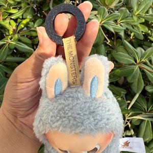 3D Printed Keyring Protector Security Ring Keyring Guard Key Ring Clip Guard for Labubu Monsters