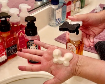 Minnie Mouse BOW Shaped Foam Soap Dispenser attachment