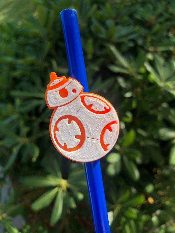 Disney Star Wars Droid BB8 Magical Straw Topper Straw Buddy Straw Charm