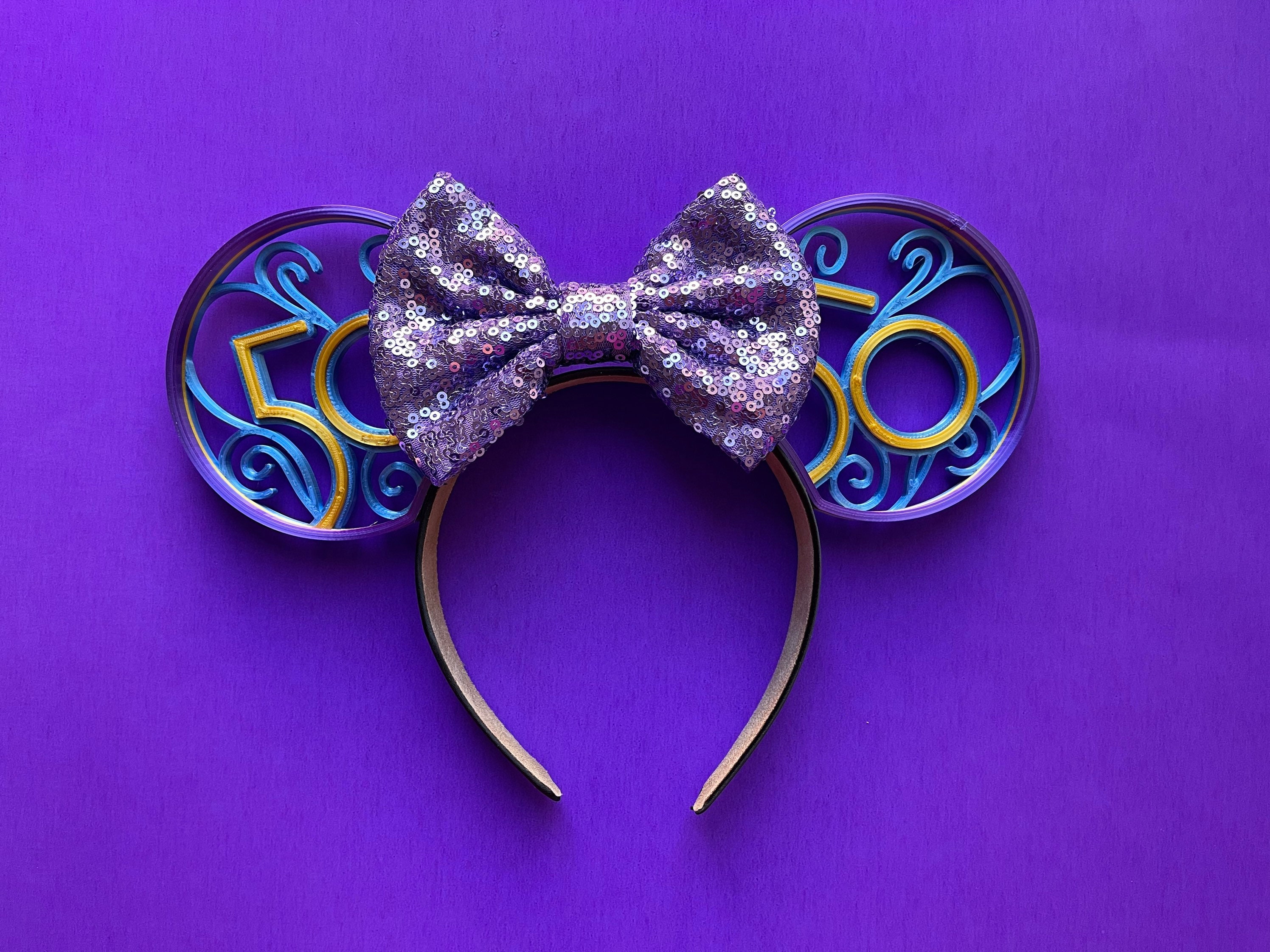 Disney 100th Anniversary - Disney Princess 5 Piece Mickey Ears Headband Box Set