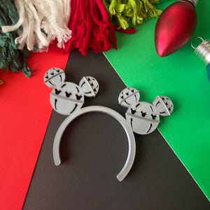 Mickey Silver Bell 3D Printed Ear Accessory for NuiMO Dolls and Labubu Monsters