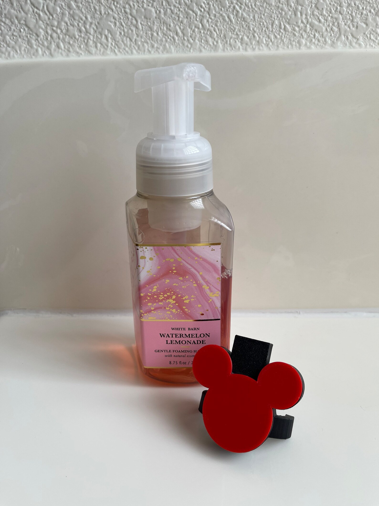 Mickey Mouse Shaped Foam Soap Dispenser Attachment Etsy