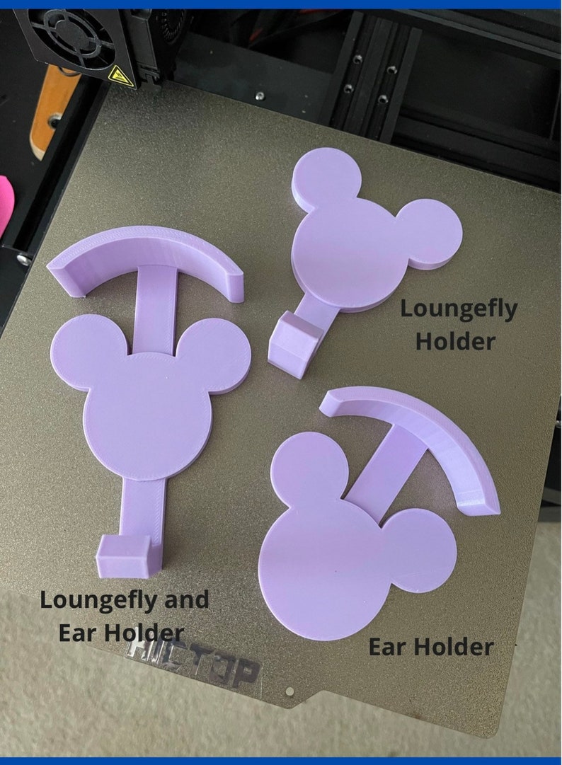Mouse Ears and Backpack Bag Wall Hanger image 1