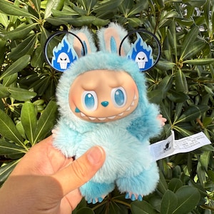 Hades Hercules 3D Printed Villains Halloween Holiday Ear Accessory for NuiMO Dolls and Labubu Monsters