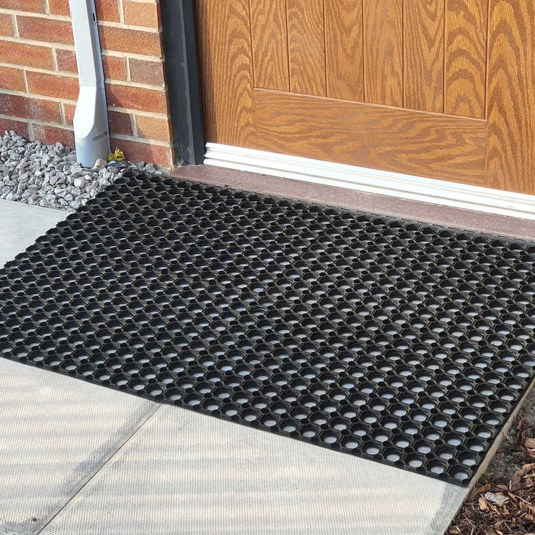 Doormat, 4 in 1 Pack, Indoor Outdoor, Easy Care, Sustainable Graphene ...