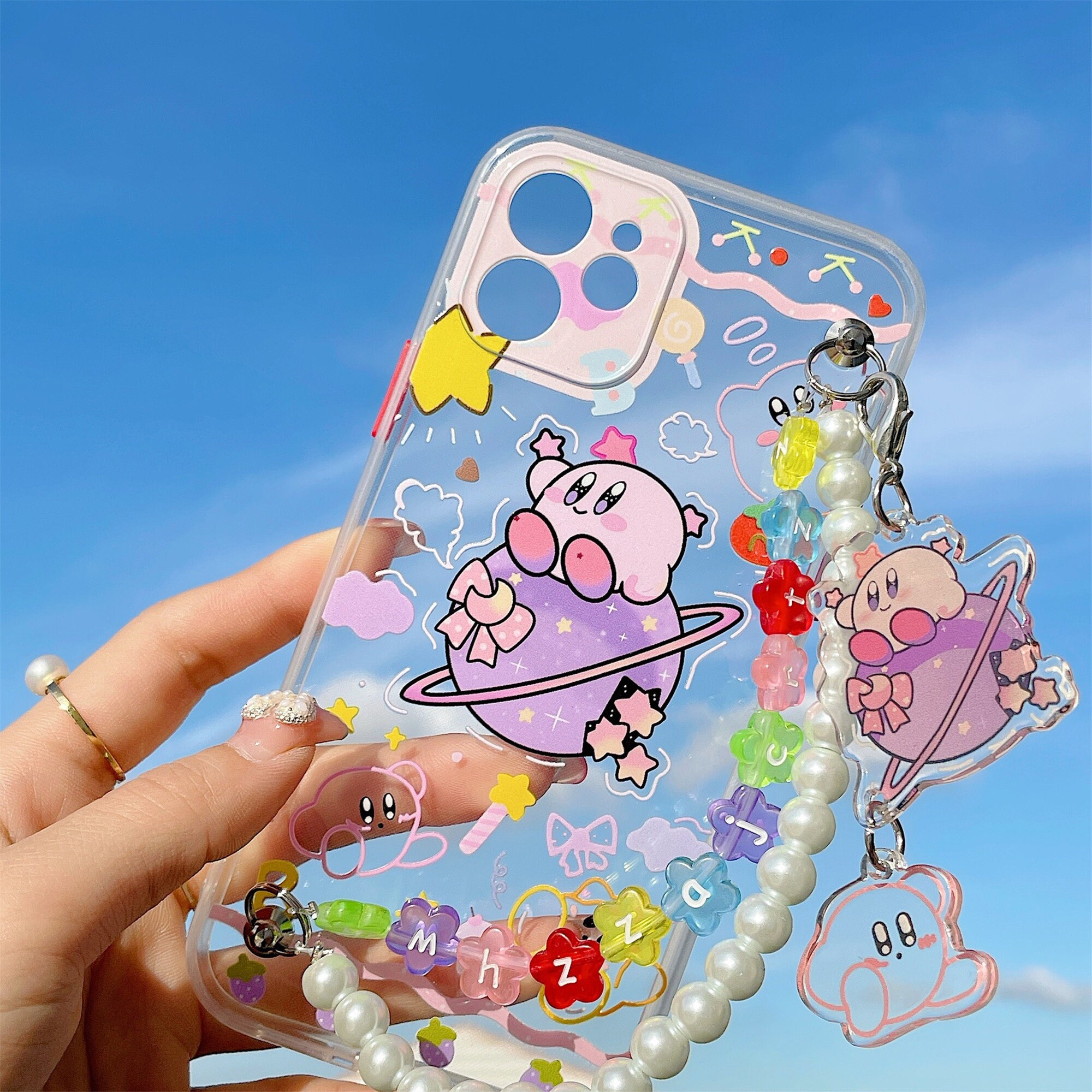 Cute Kirby Phone Case Cartoon Doll Phone Case Phone Case Etsy