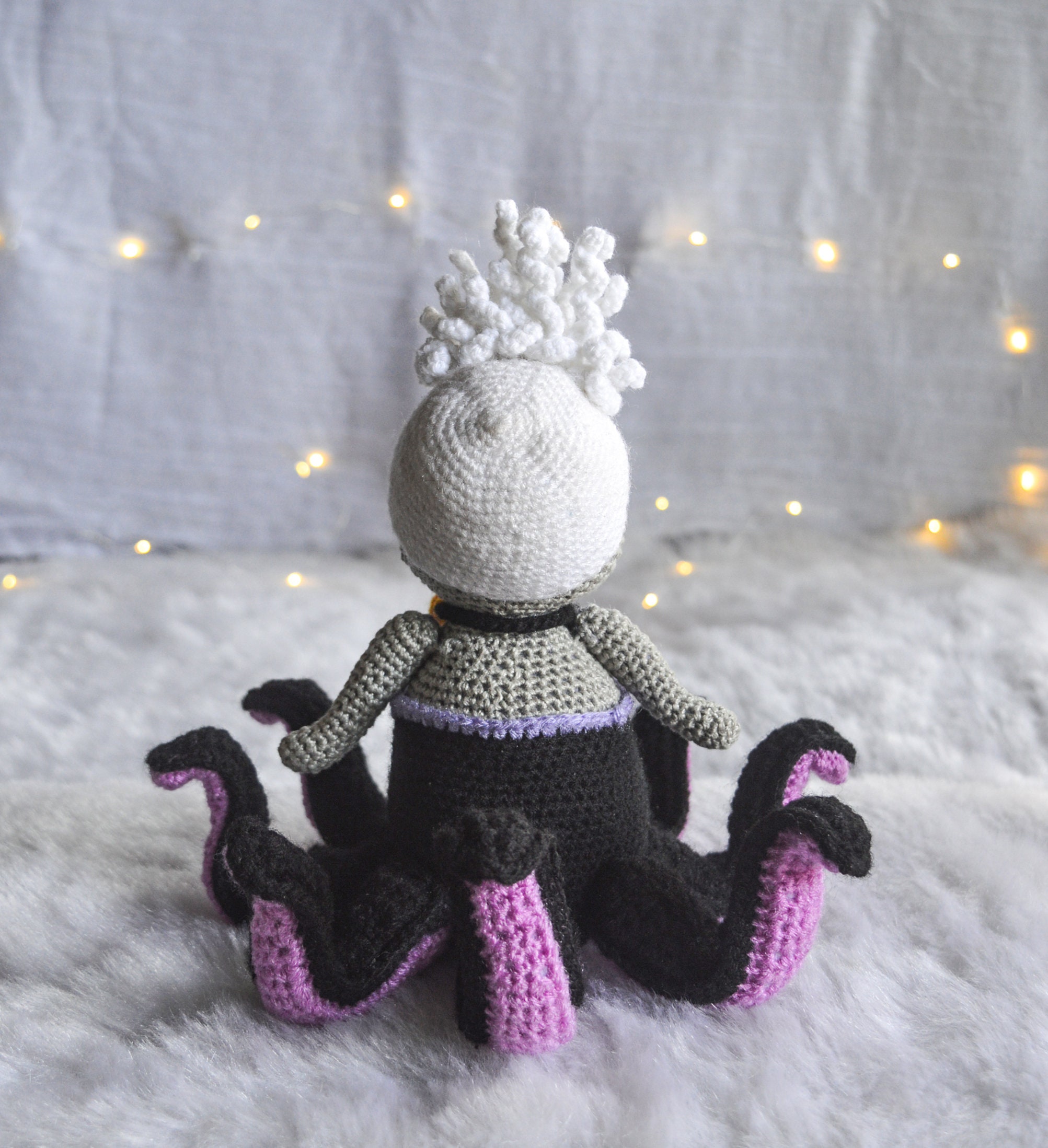 Easy URSULA AMIGURUMI CROCHET pattern Little Mermaid Etsy