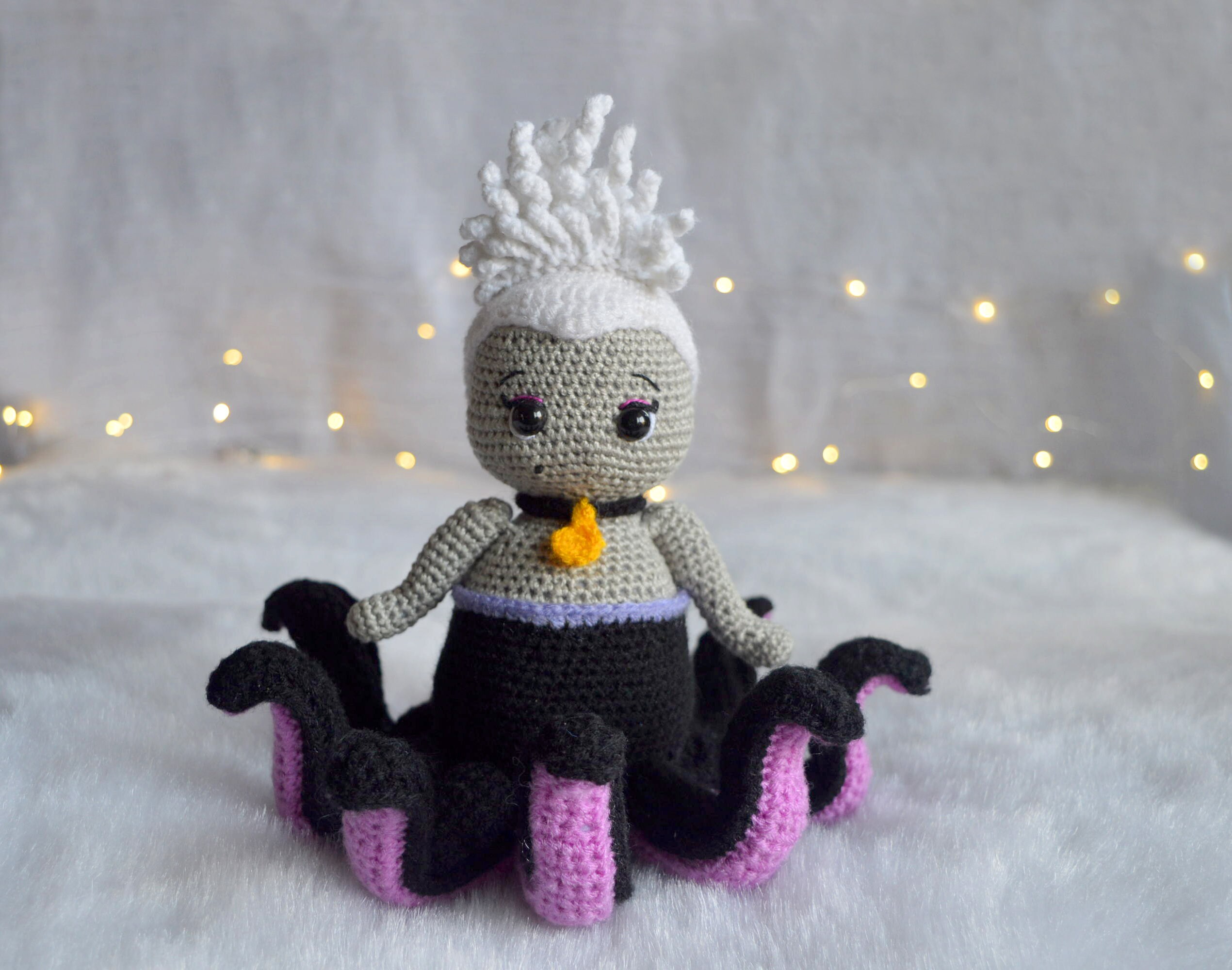 Easy Ursula Amigurumi Pattern Little Mermaid Crochet Etsy