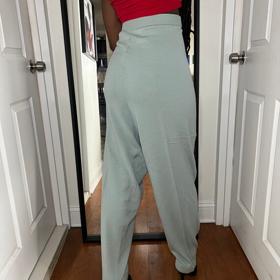 90s vintage mint green lord and Taylor slacks - image 2