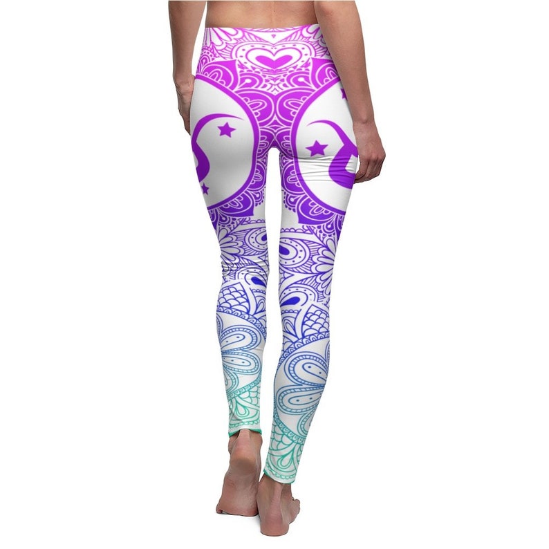 Bright Taurus Zodiac Leggings Astrology Star Sign Yoga Pants Etsy