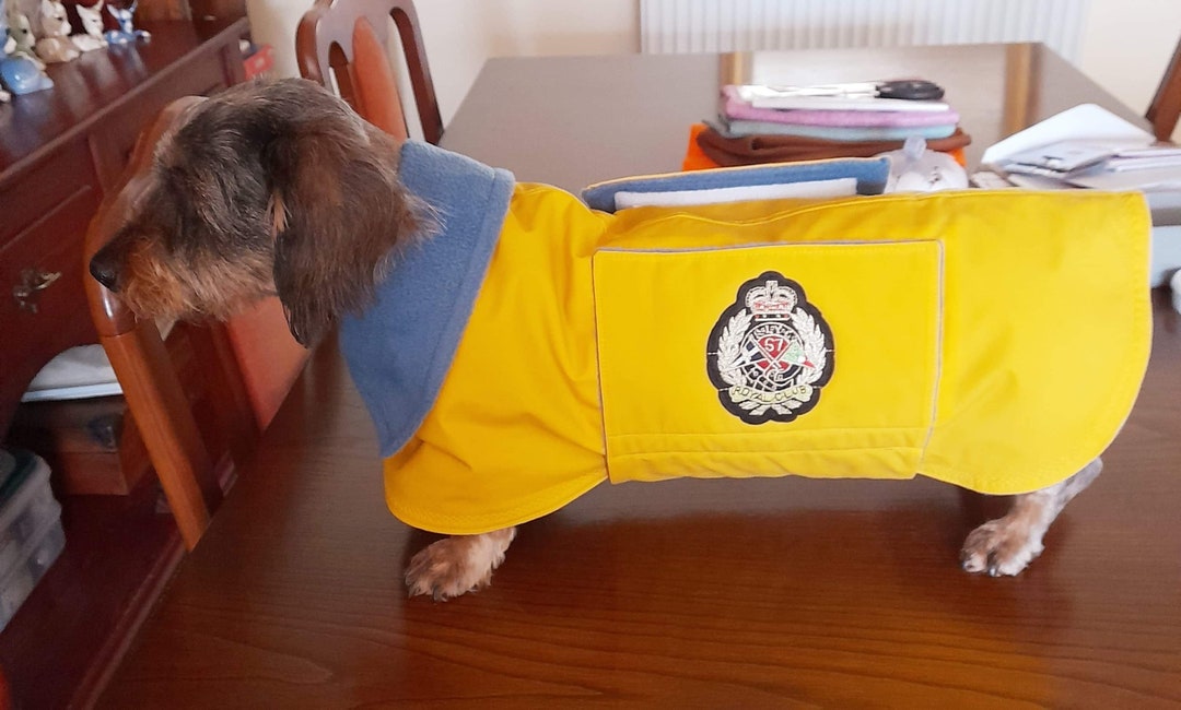 Small Dog Coat Standard Dachshund Coat fleece Lined hi Etsy UK