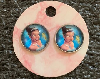 Princess Stud Earrings