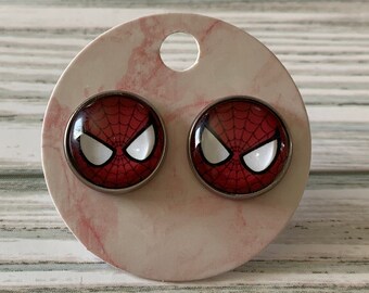 Spiderman Stud Earrings