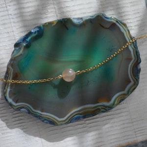 Sunstone bracelet