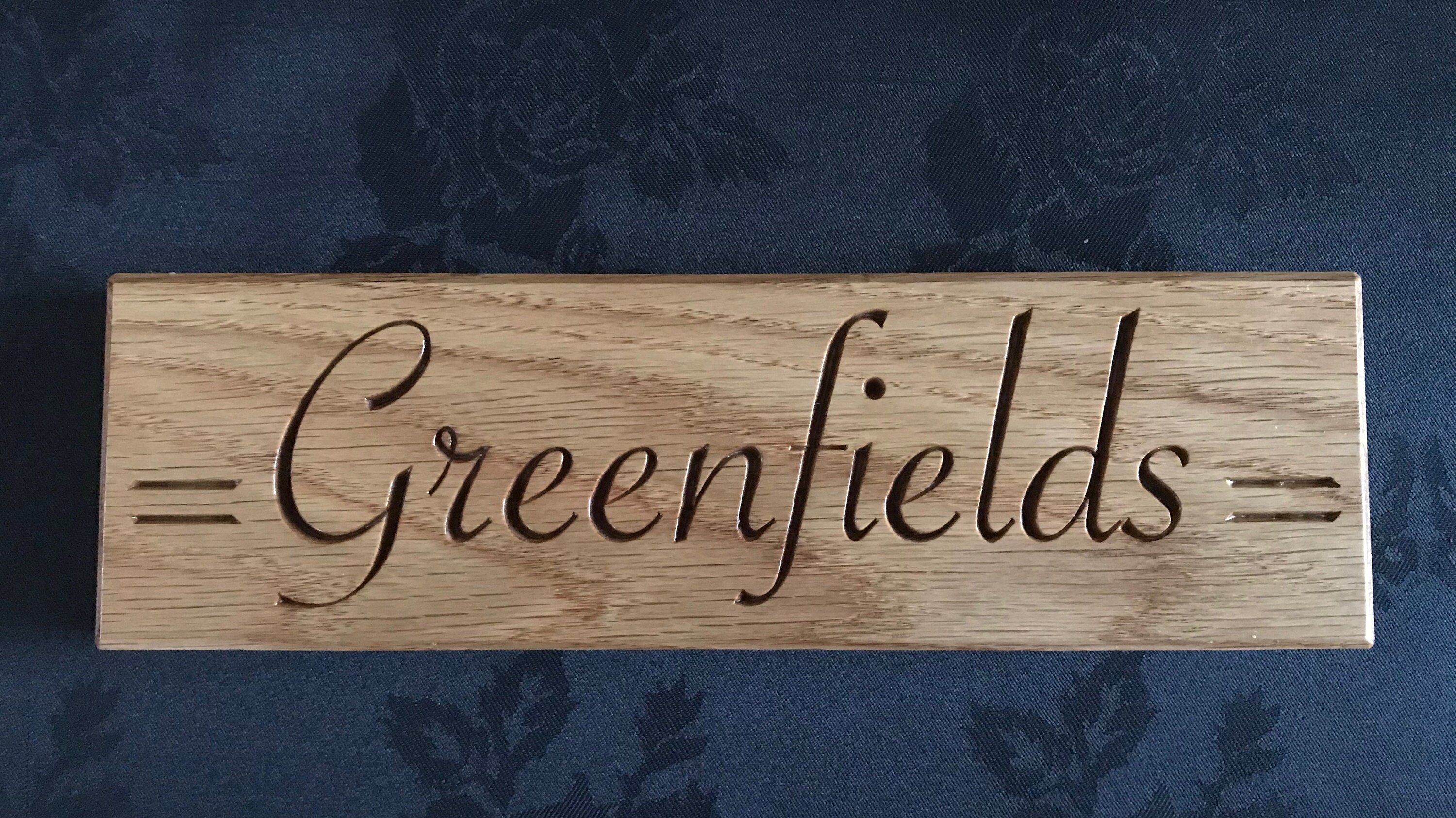 Large house sign. House name sign. Personalised house sign. Etsy