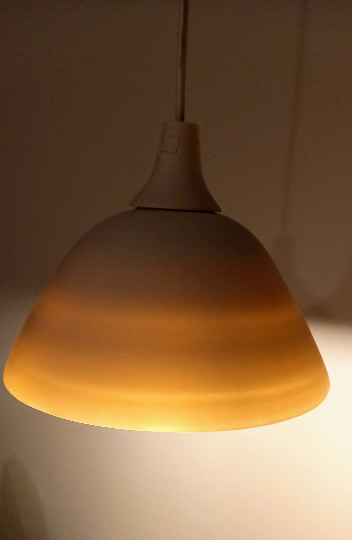 Lámpara de porcelana translúcida | Etsy