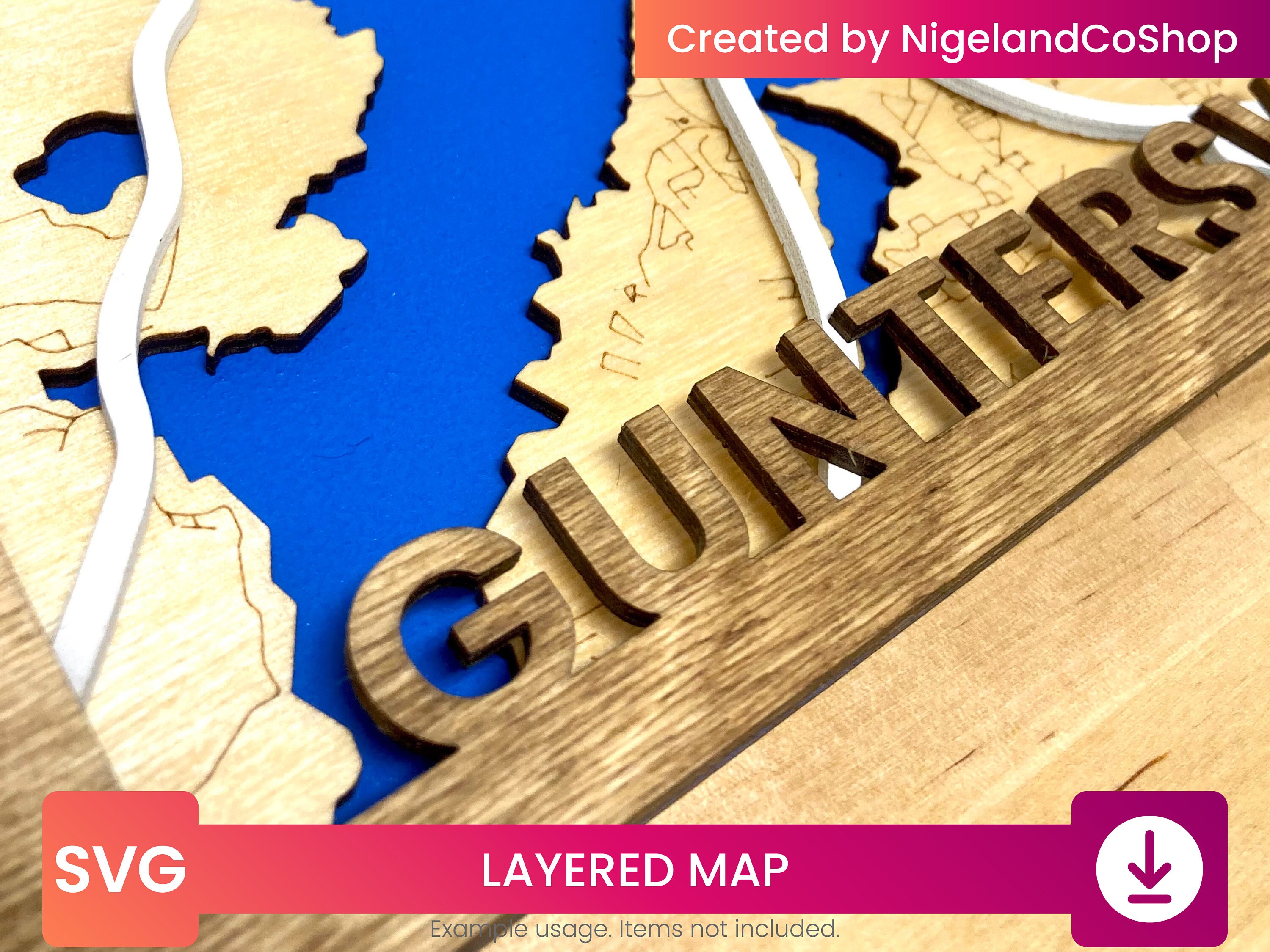 Custom Layered 3D Map Of A City Or Town Of Your Choice City Street Map custom-layered-3d-map-of-a-city-or-town-of-your-choice-city-street-map