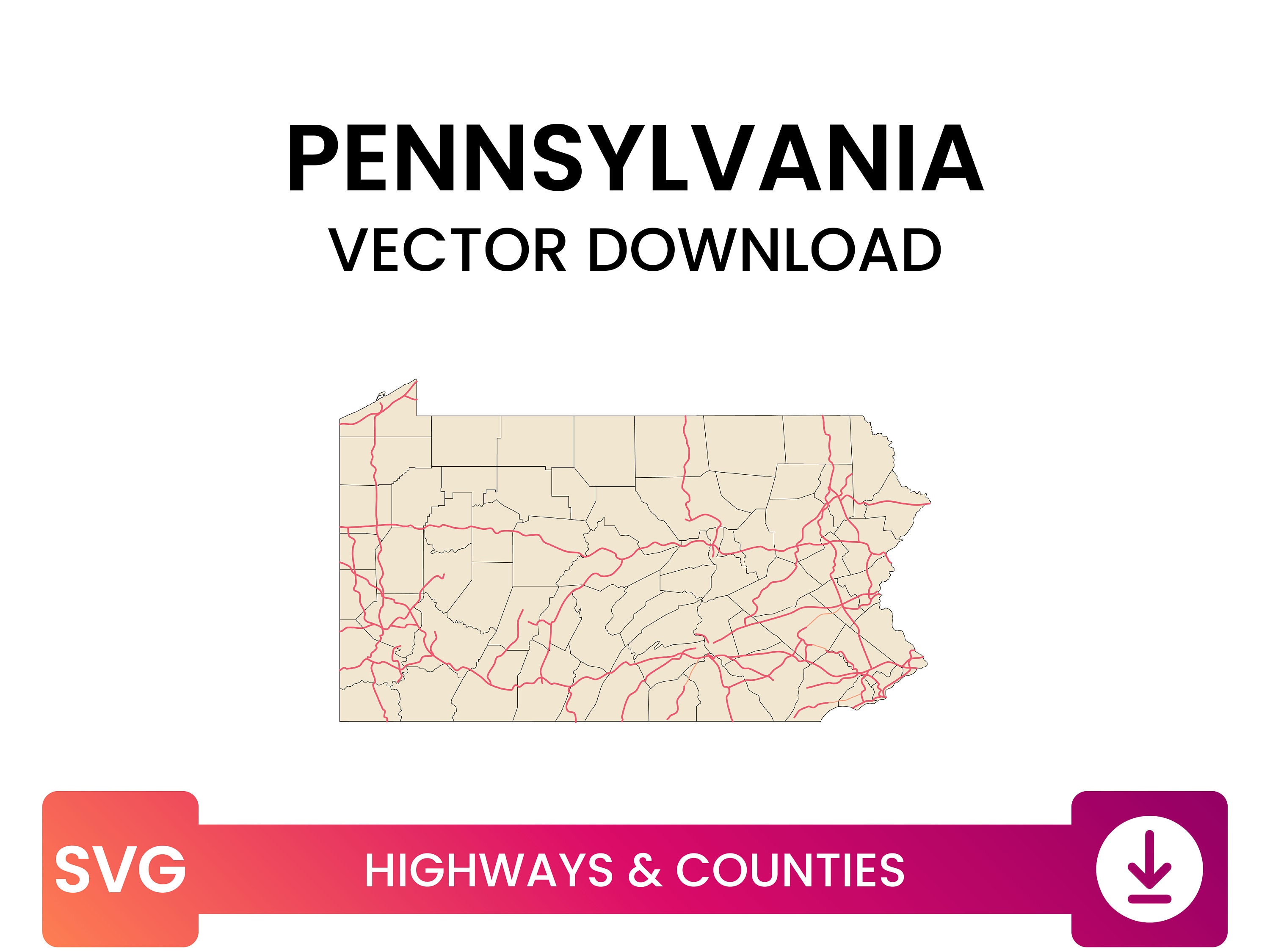 Pa Highway Map Il Fullxfull.4641443407 1oqk