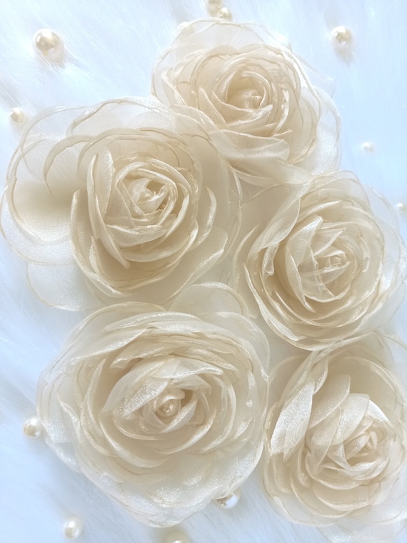 DMiotech 25 Yards Ruban En Organza 1/4 Pouce Rose Pâle Ruban