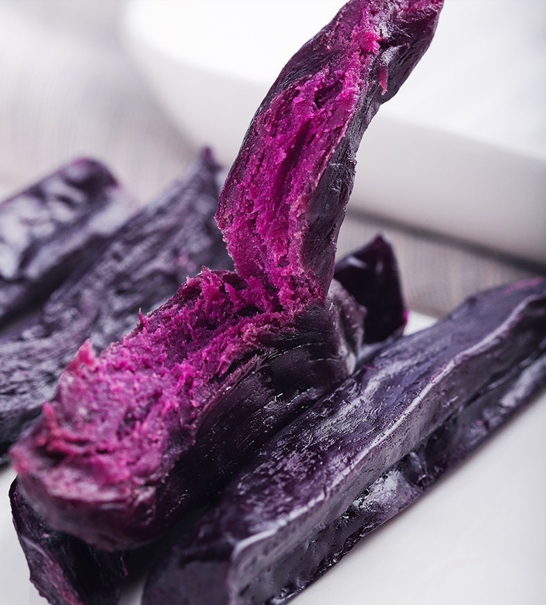 400g di patate dolci viola essiccate, Zi Shu