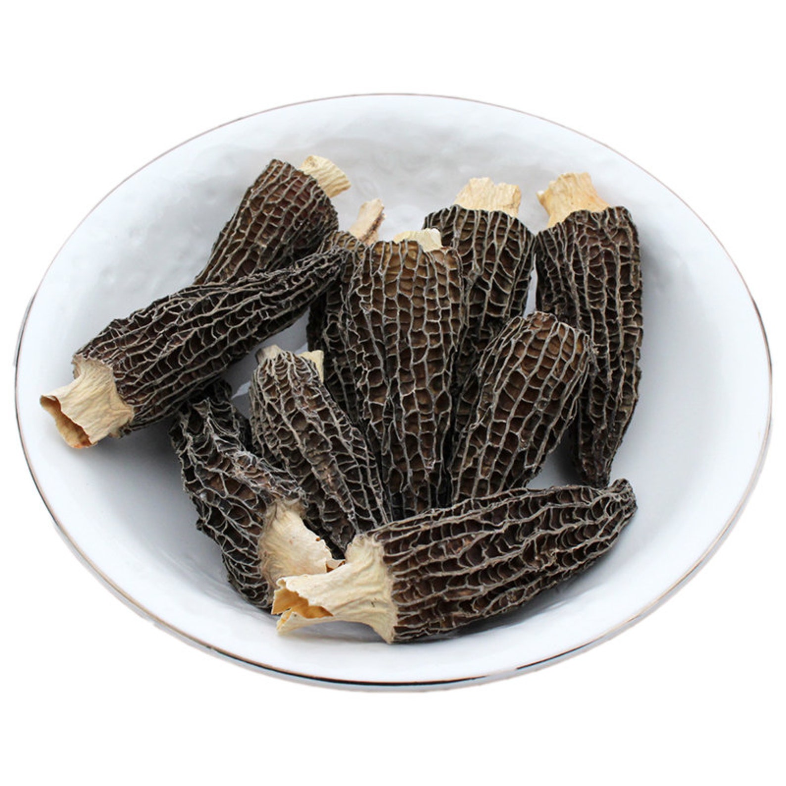 50g Dried Morel Mushrooms Morchella Etsy