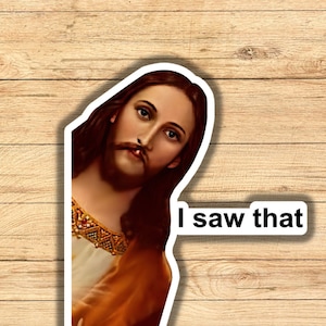 Jesus Meme Sticker